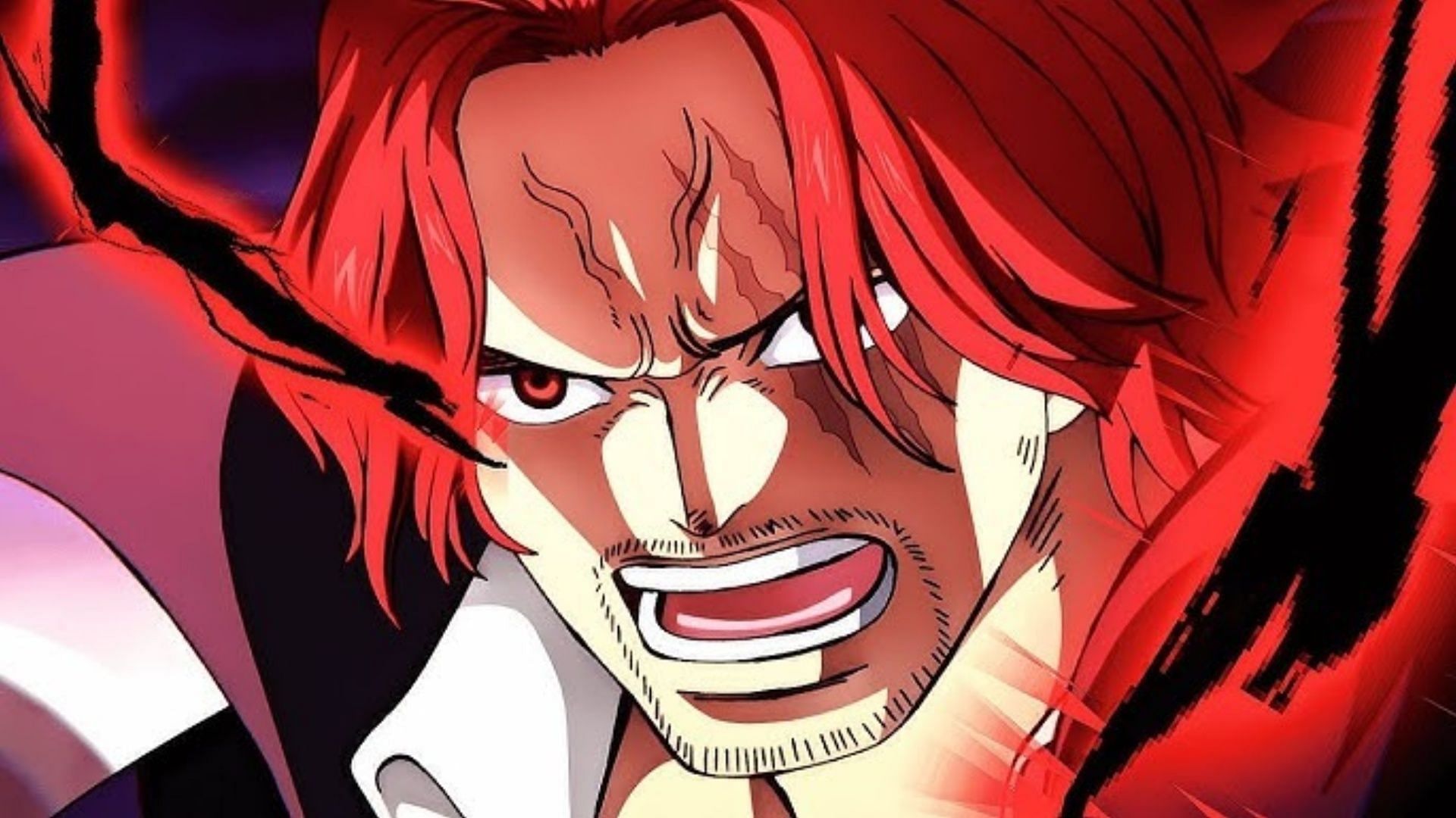 Shanks as seen in the anime (Image via Toei Animation)